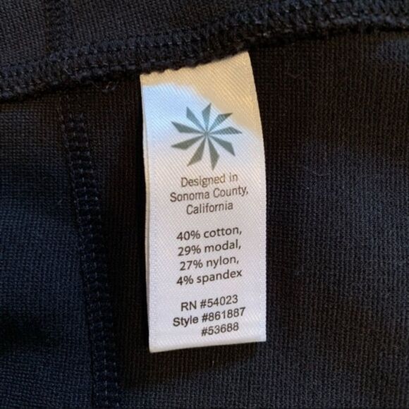 Athleta Strata Skirt Black Ponte Zipper Pockets S - Picture 4 of 5